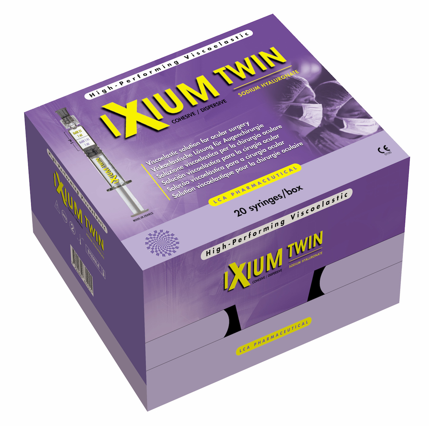 SIR OFTALMICA | VISCOELASTICO coesivo dispersivo hpmc metilcellulosa