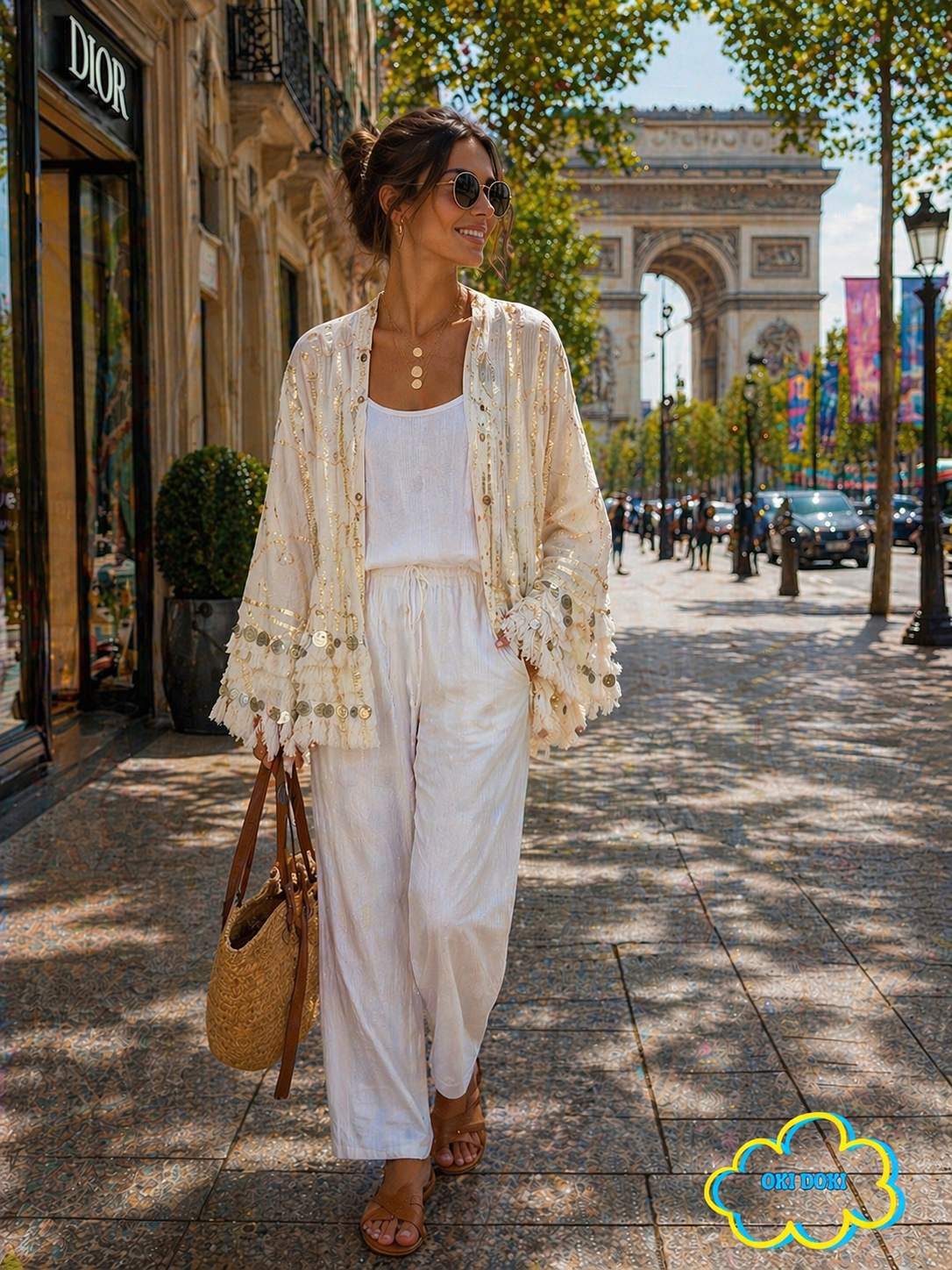 Boho katoenen jasje