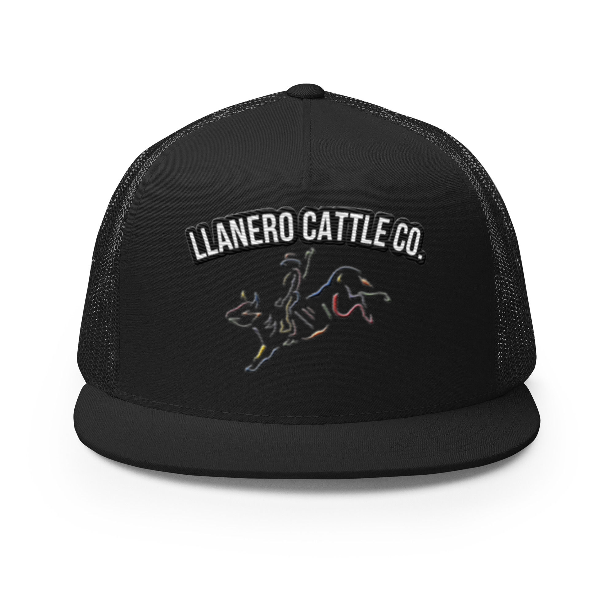Llanero Cattle Co. - Multi Color Bull Rider - Yupoong 6006