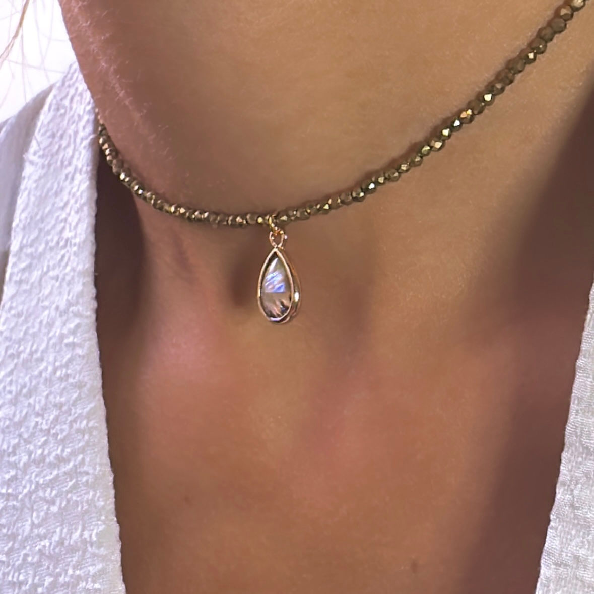 Collier nacré -TAÏS-