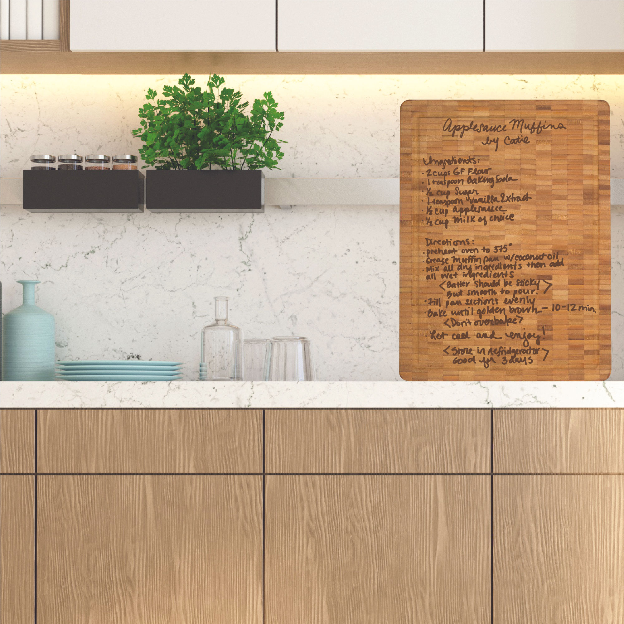 Butcher Block Display