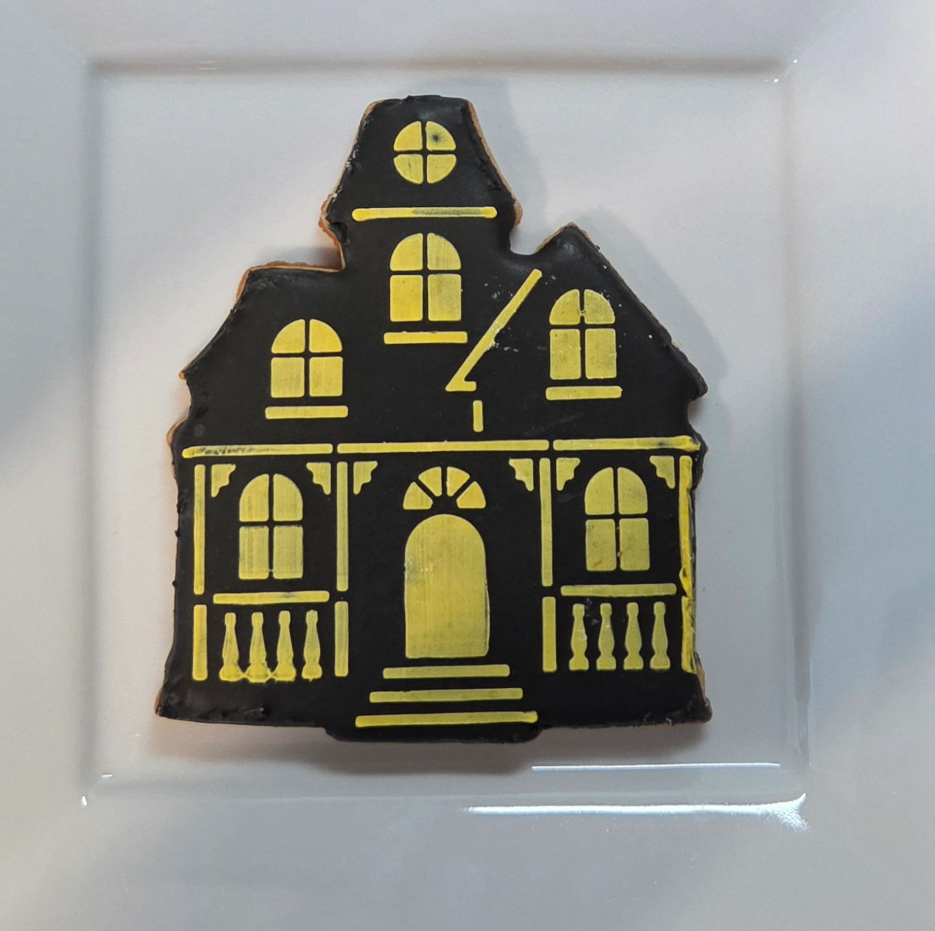 🏚️ Haunted House — Sugar Cookie (Classic)
