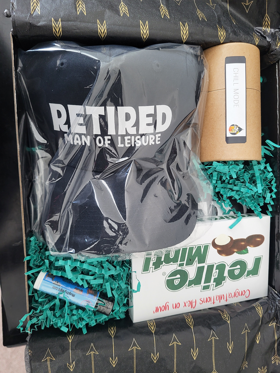 Thumbnail: Man of Leisure - (Cap, tee, & footies)