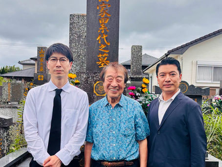 山田家の法事で、父と弟と一緒に五島へ日帰りで行ってきました。