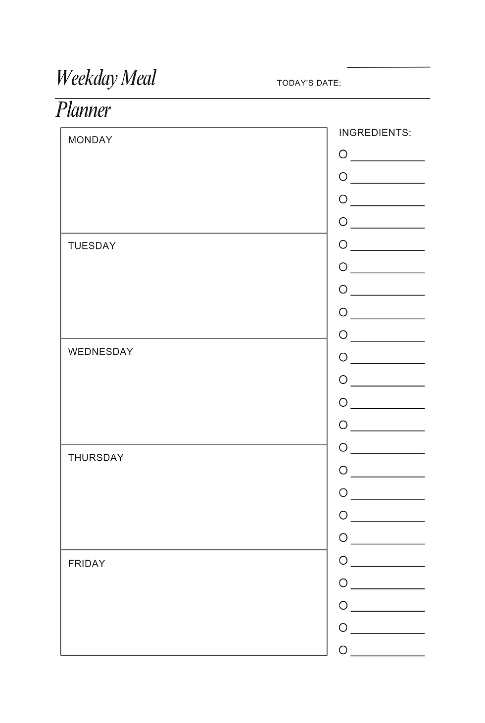 Thumbnail: 2026 Rise and Shine Planner