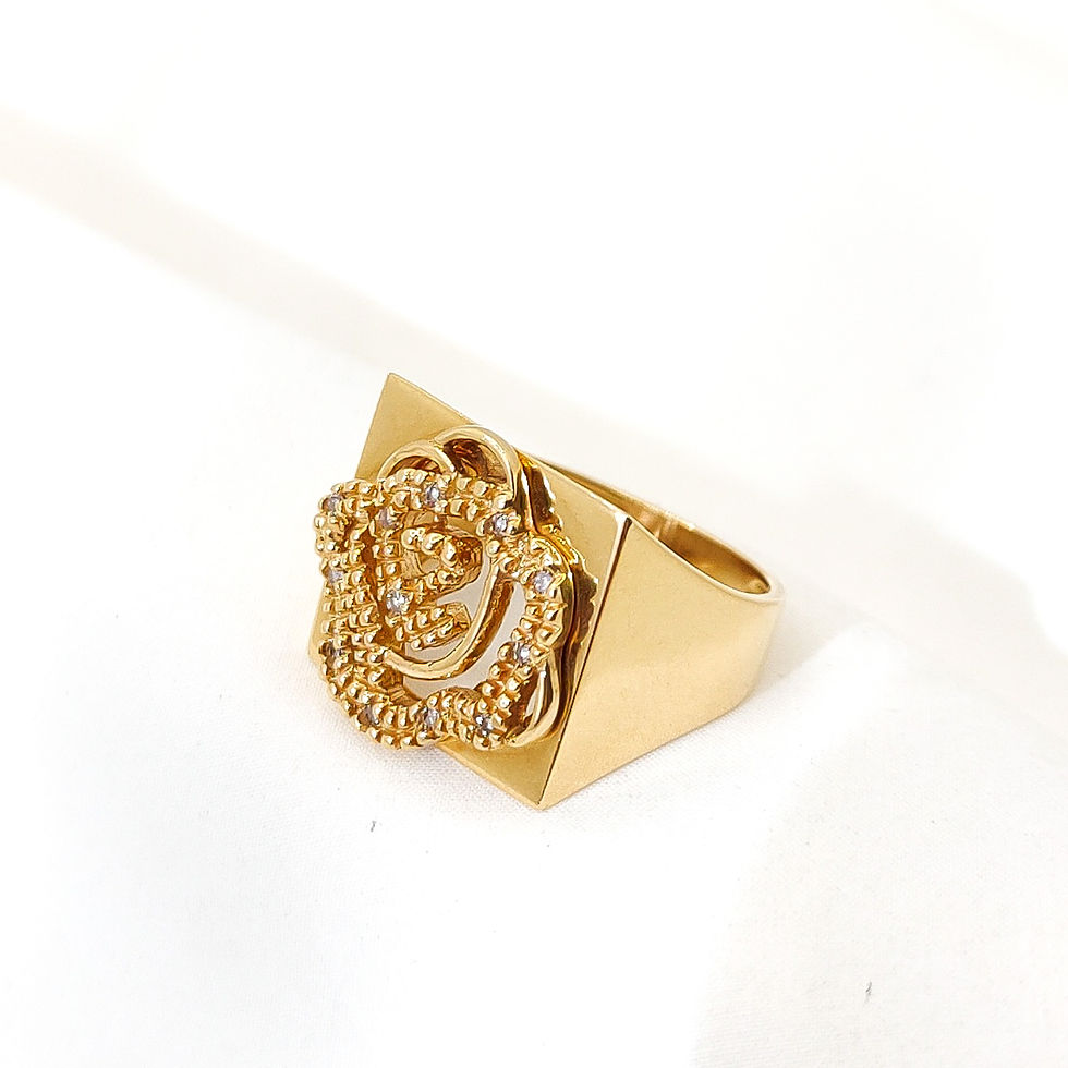 Miniatura: Anel com diamantes