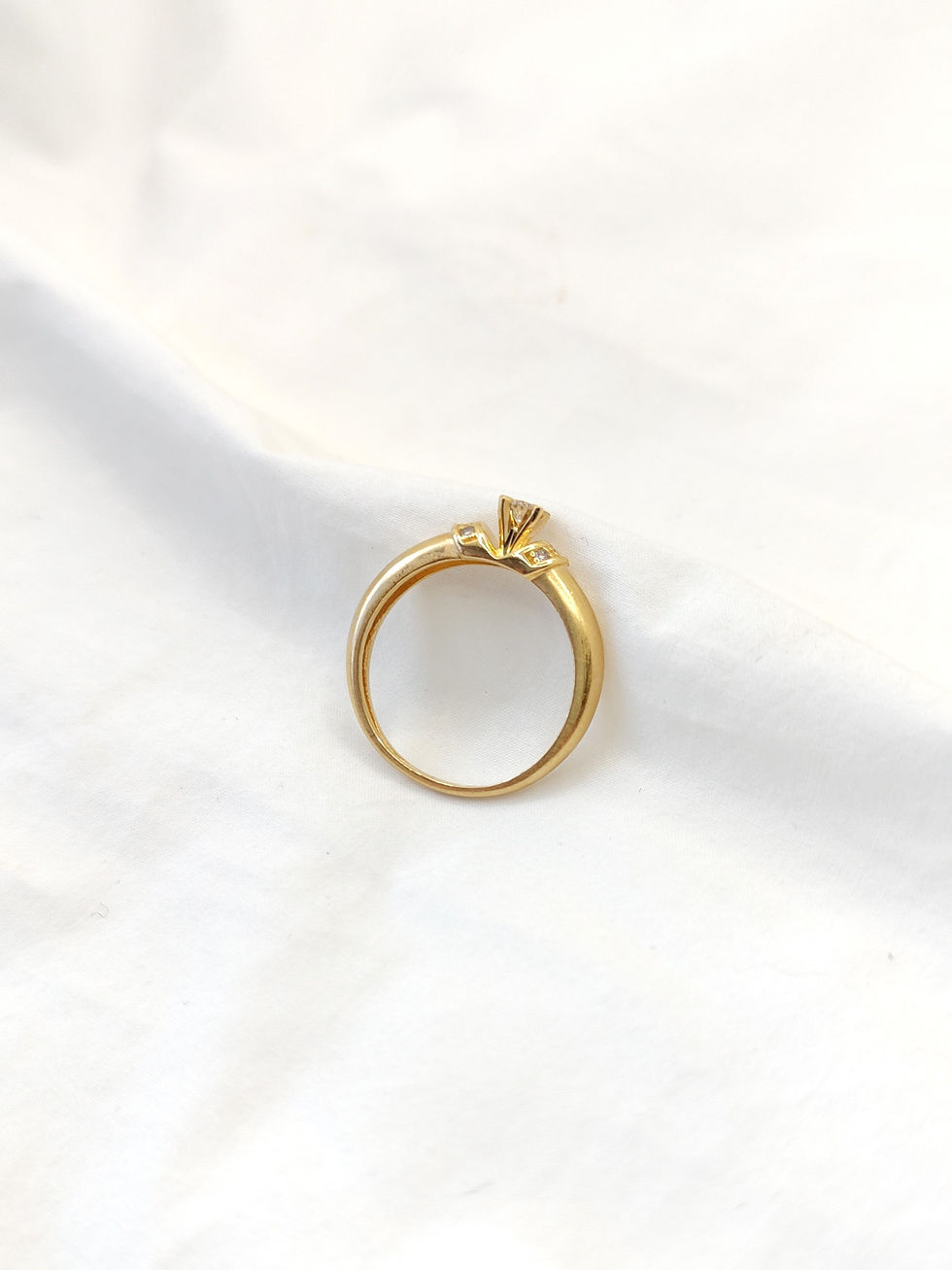 Miniatura: Solitário com diamantes