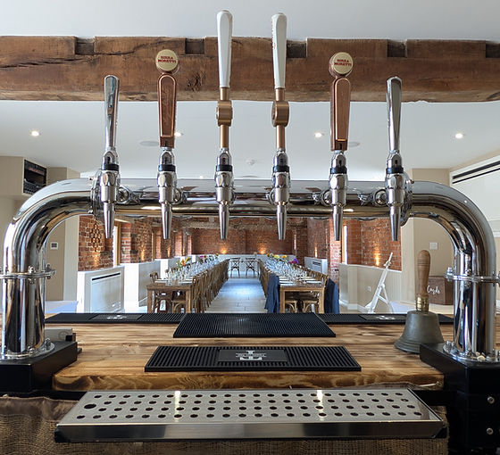 Rustic Bar at Moat Hall Barns