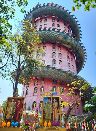 Bangkok Tempel Drachentempel , Thailand
