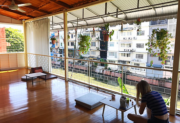 Unterkunft Hostel am Kanal mit Terrasse, Thailand
