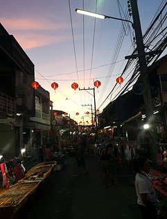 Street Food Markt Koh Phangan, Thailand
