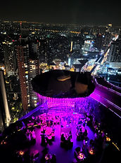 Bangkok bei Nacht, Rooftop Bar Thailand