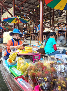 Bangkok Floating Markt, Thailand