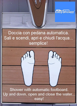 Easy Shower® - part. pedana automatica+des+marchio
