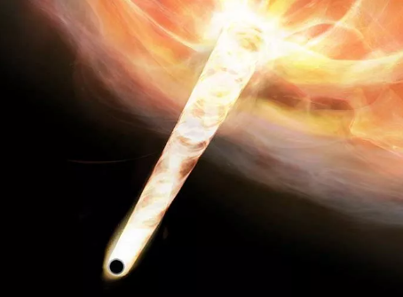 'Runaway' black hole the size of 20 million suns found speeding through space with a trail of stars