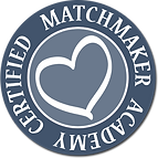 Certified professional matchmaker badge, Loveology 101