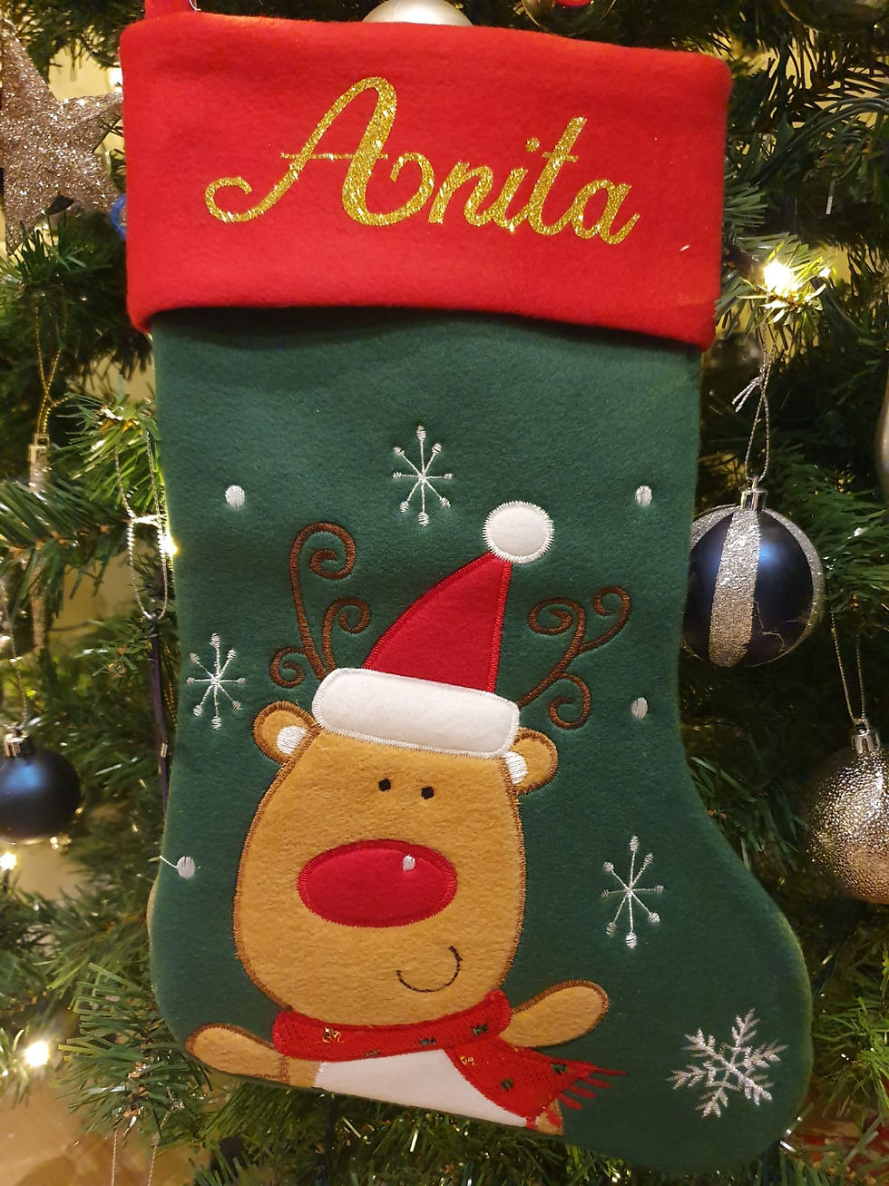 Thumbnail: Personalised Christmas Stockings