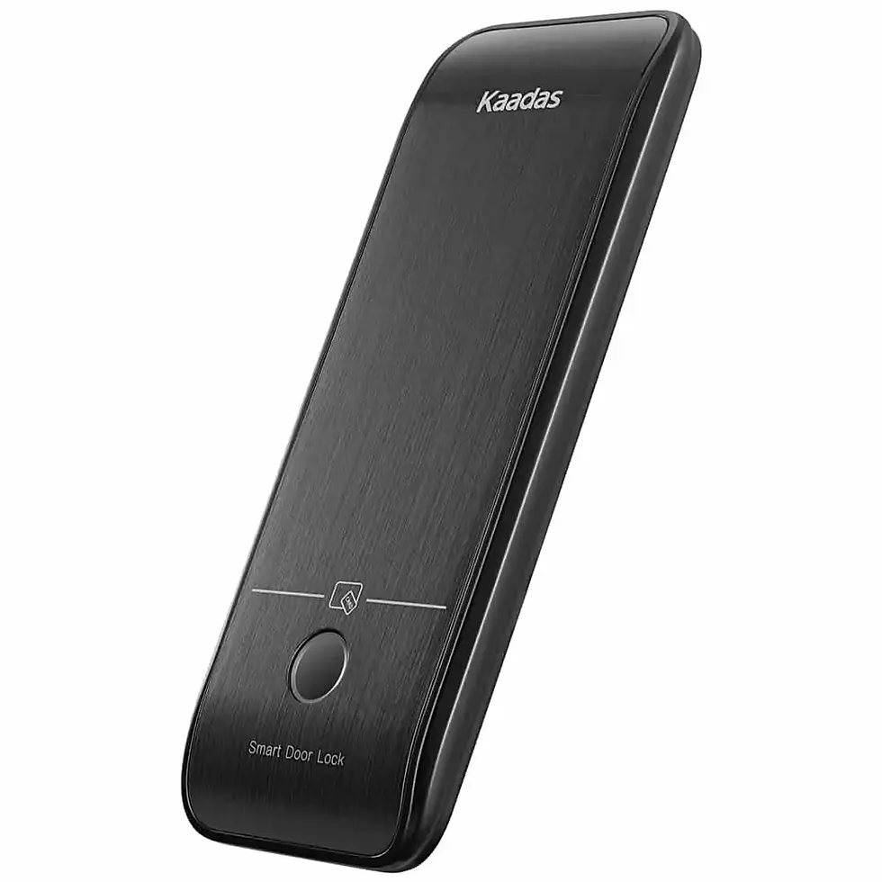 Thumbnail: KAADAS R6-5 BLACK RIM SMART LOCK