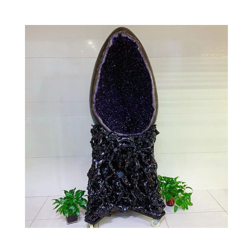 Natürliche Amethyst-Geode aus Uruguay