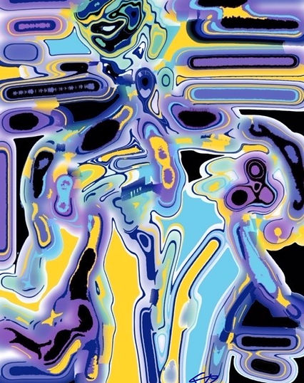 Muscle man, Print under Acrylic Glass, 17.7_ x 23.6_jpg.jpg