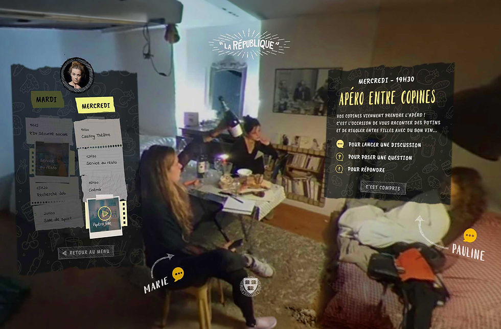 Formation linguistique immersive en réalité virtuelle développée pour Harvard University