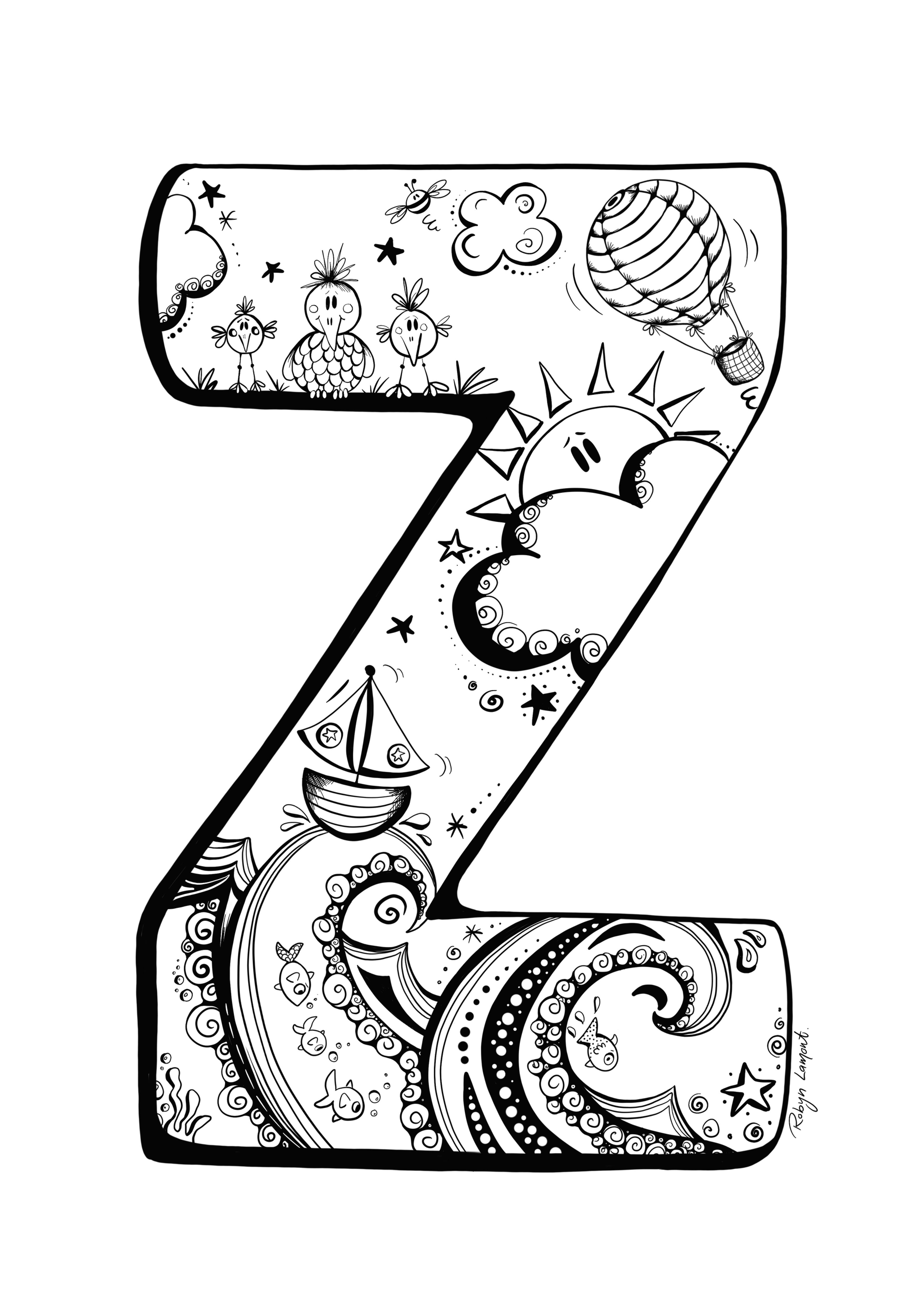 ‘The Letter Z' - Digital Download