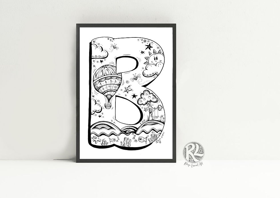 Thumbnail: ‘The Letter B’ - Digital Download