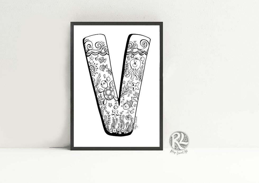Thumbnail: ‘The Letter V' - Digital Download