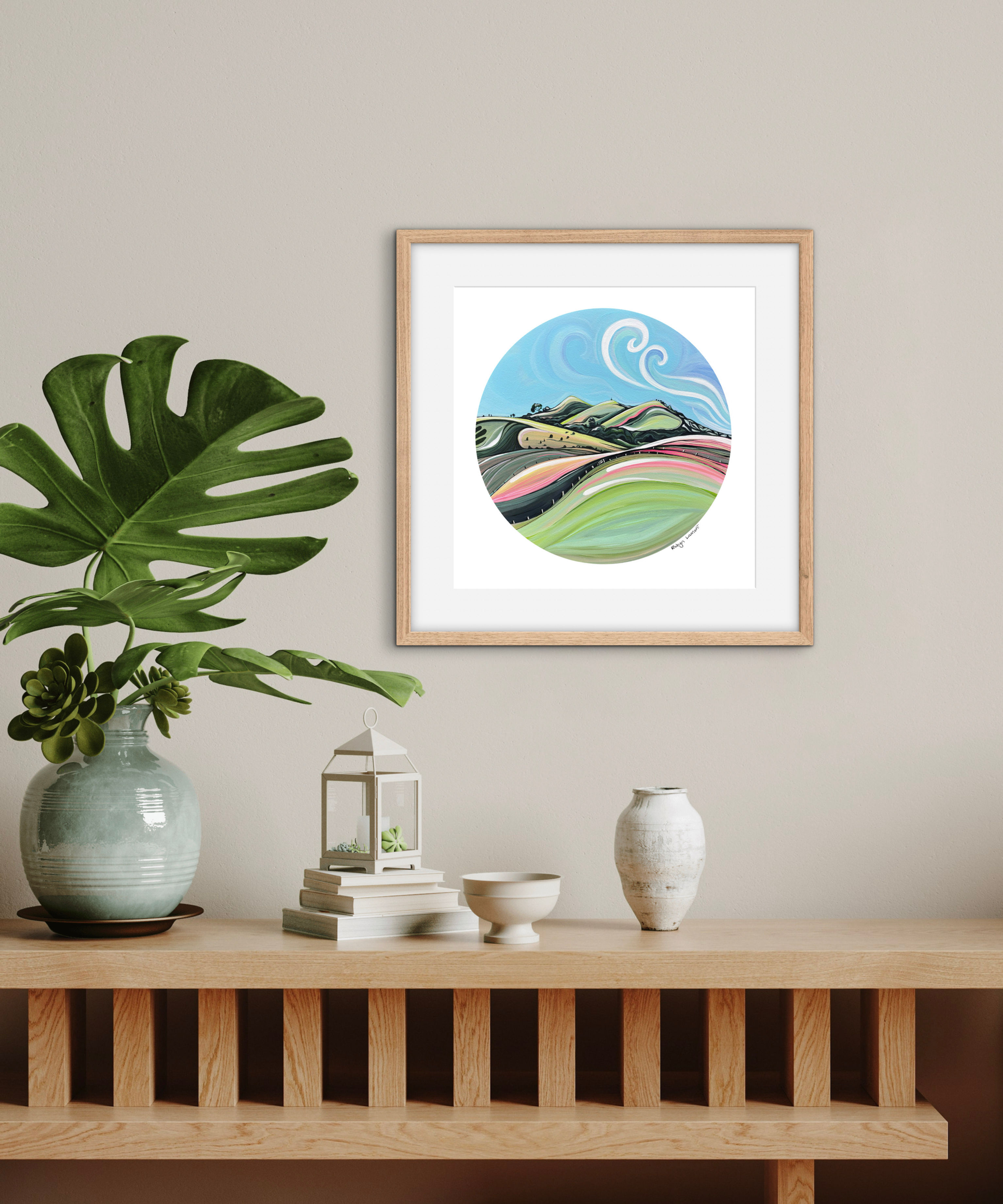 A Mount William View | Art Print
