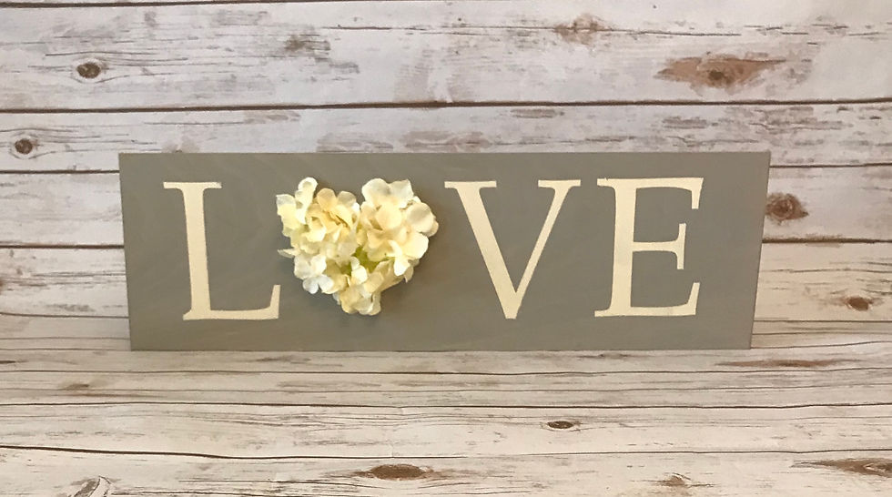 Board & Brush Workshop - Love