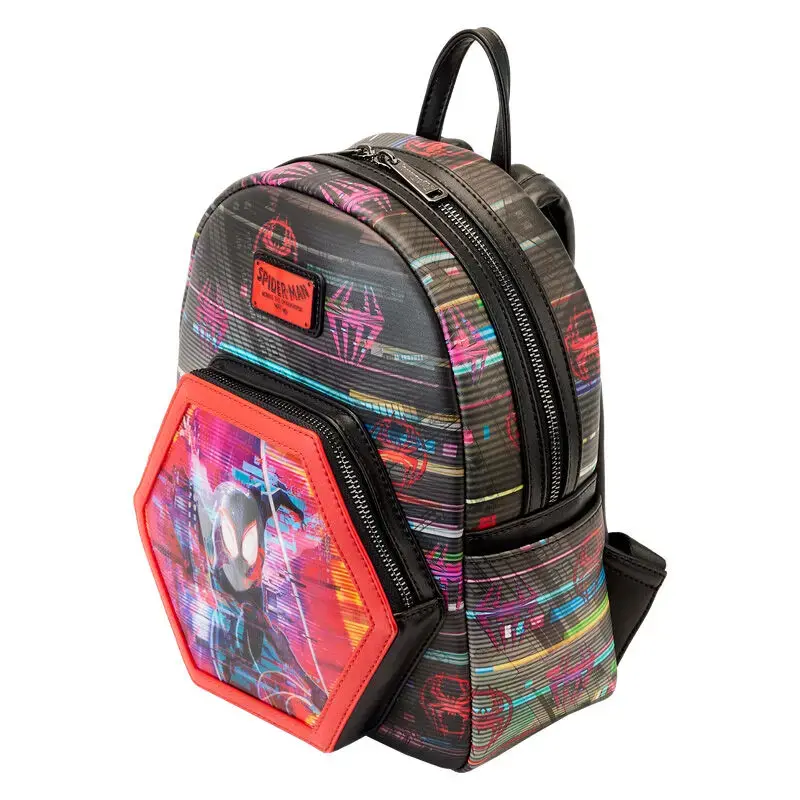 Miniatura: Vista Lateral mochila Lenticular Loungefly Spiderman