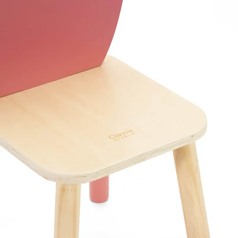 Miniatura: Silla de madera para niños