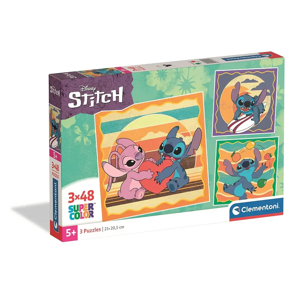 Caja puzzle de Stitch