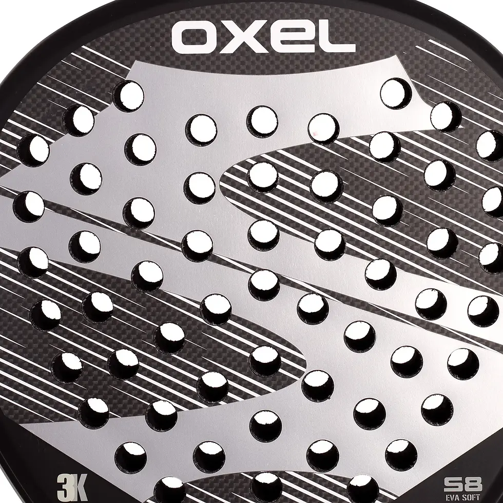 Miniatura: Vista cercana pala pádel Softee Oxel