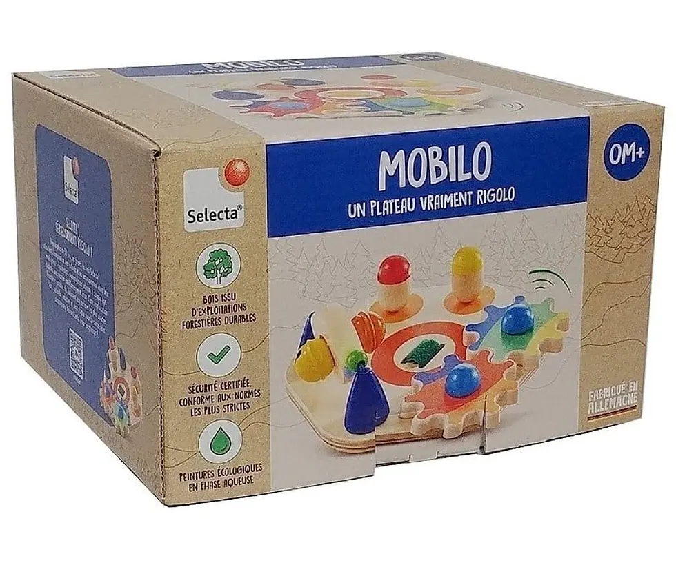 Caja de mi Primer Tablero de Actividades | Juguetes Montessori