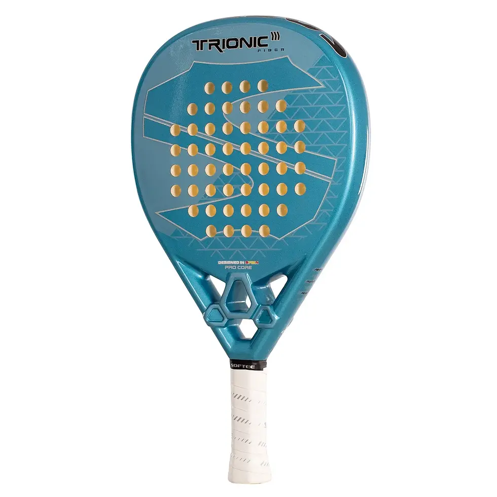 Vista derecha pala de pádel Softee Trionic Fiber 
