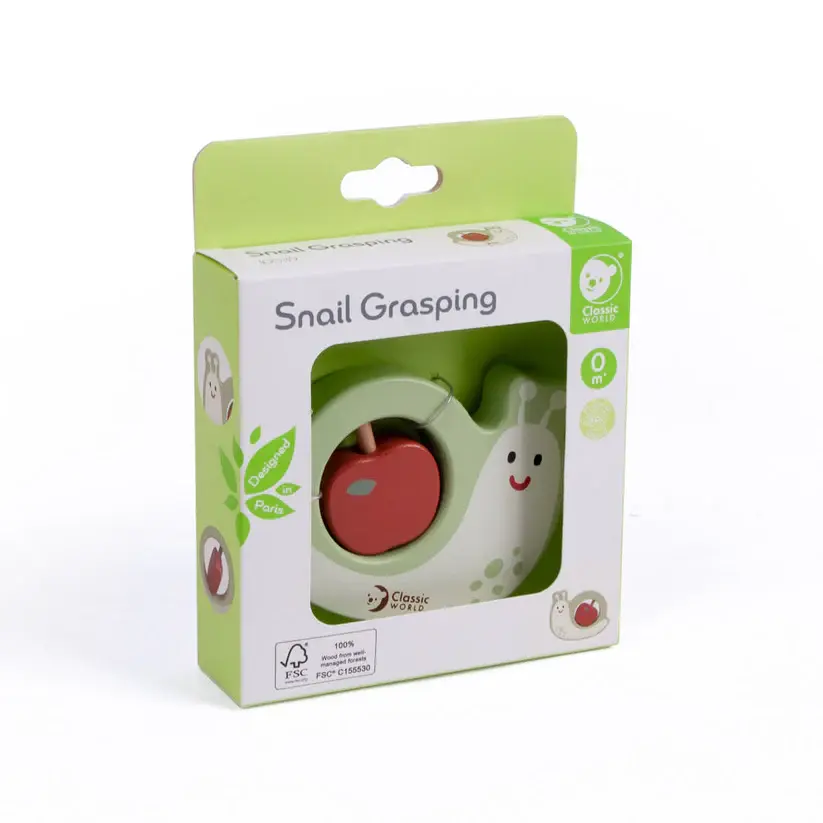 Miniatura: Sonajero de caracol para bebes