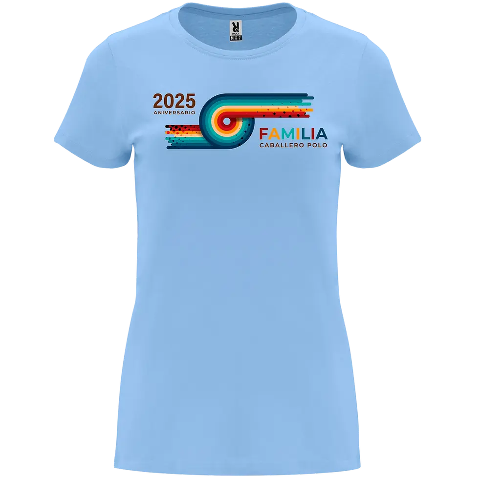 Miniatura: Vista frontal camisetas familiares originales