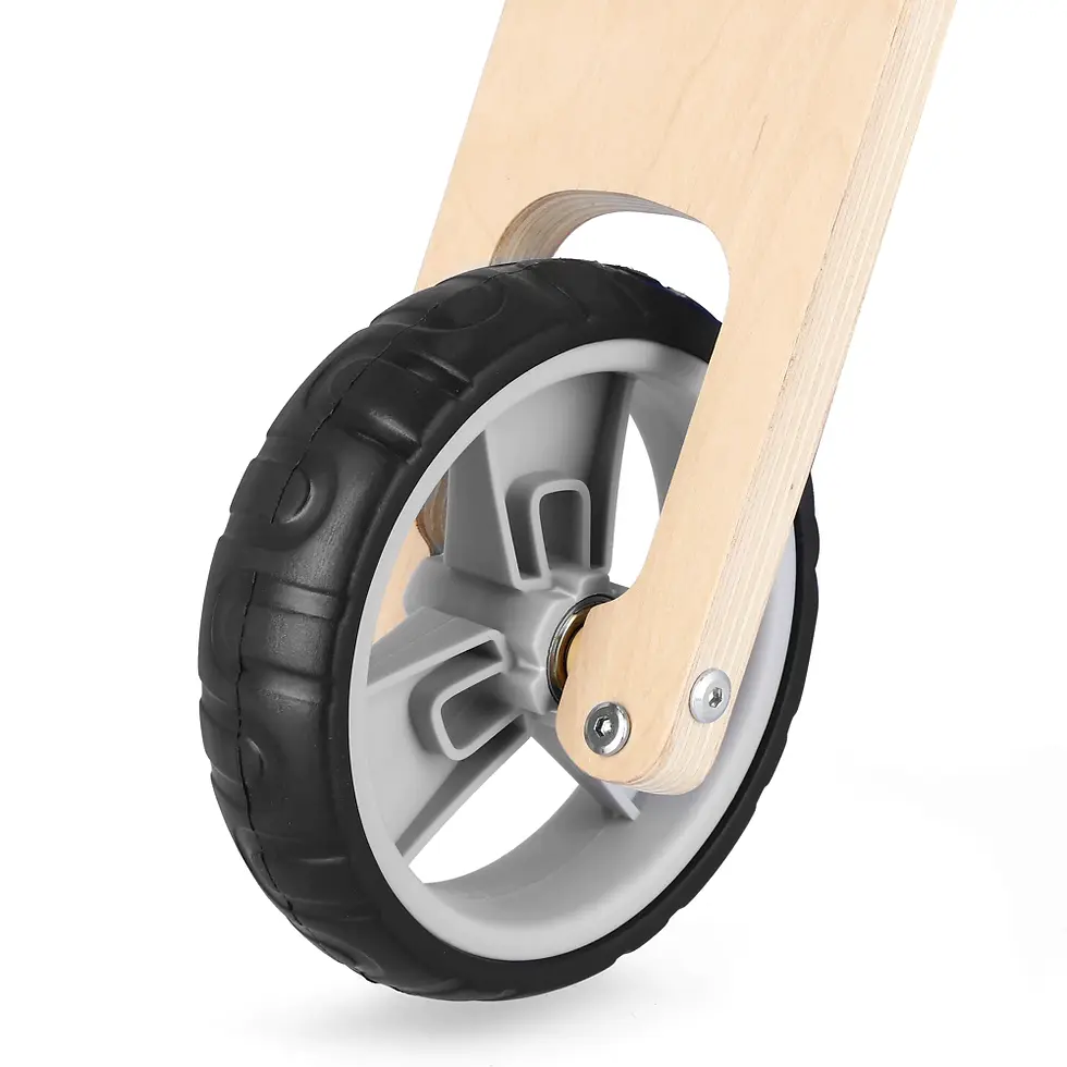 Miniatura: Rueda de la bicicleta y patinete
