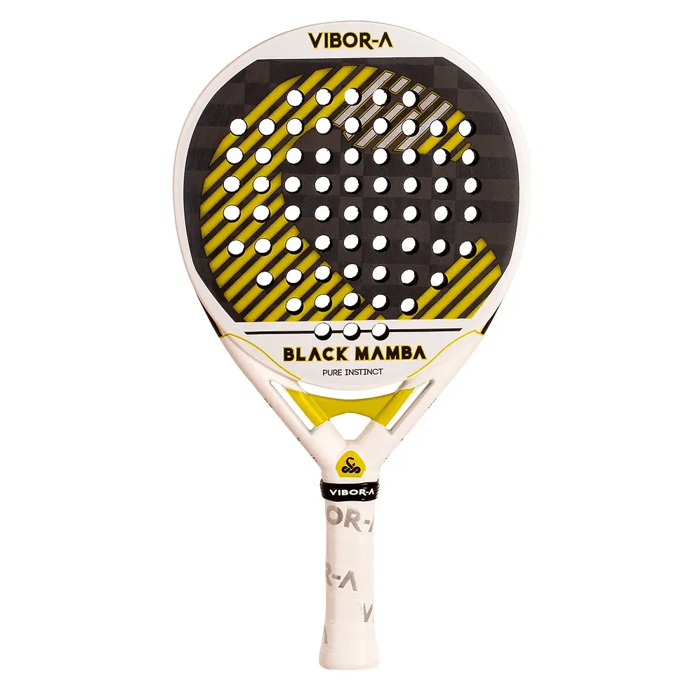Vista frontal Vibor-A Black Mamba Evo Pro White