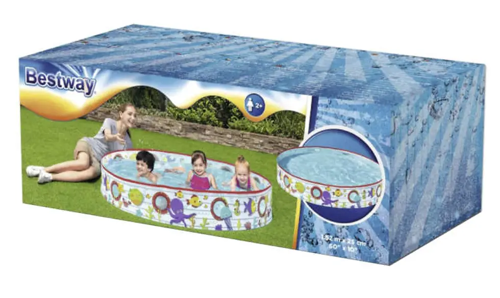 Miniatura: Caja piscina infantil