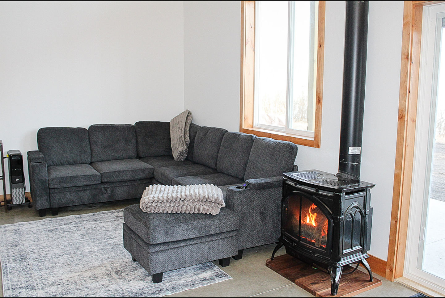 Living Room at Jackson Duroc Cottages