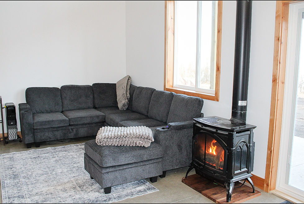 Living Room at Jackson Duroc Cottages