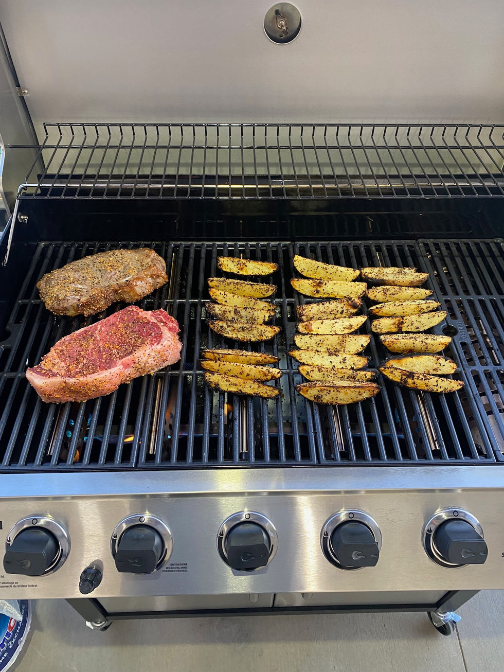 Enjoy a 48" Gas Grill at Each Cottage for Perfect Outdoor Cooking