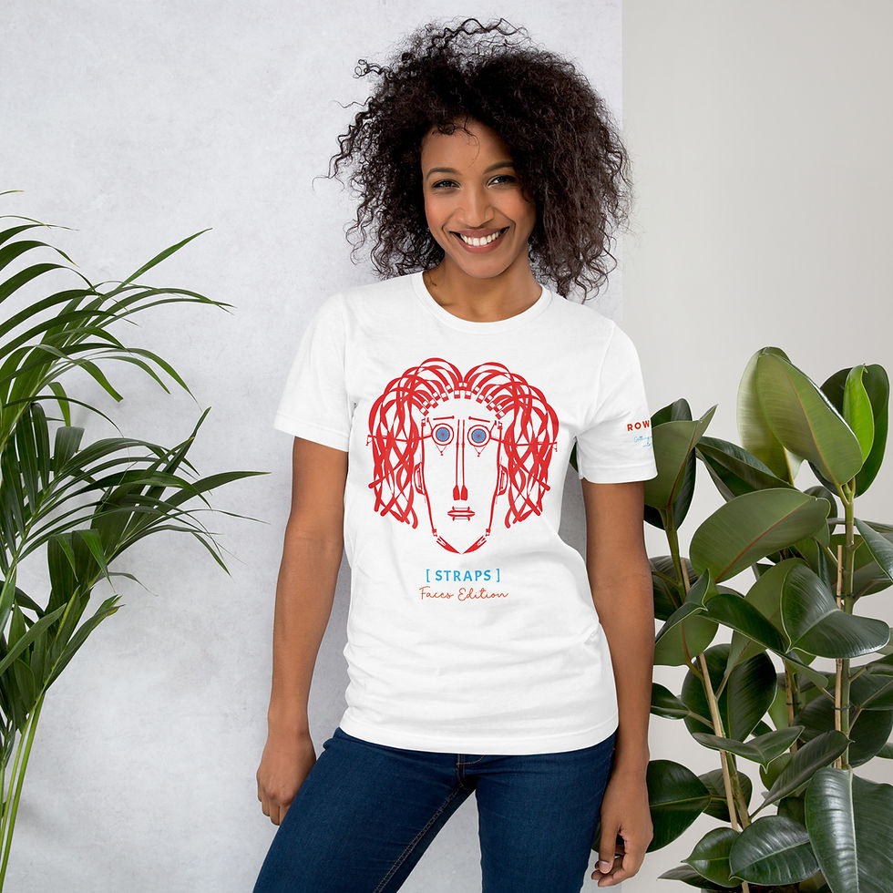Thumbnail: ART Series, Faces Edition - STRAPS 3 T-Shirt