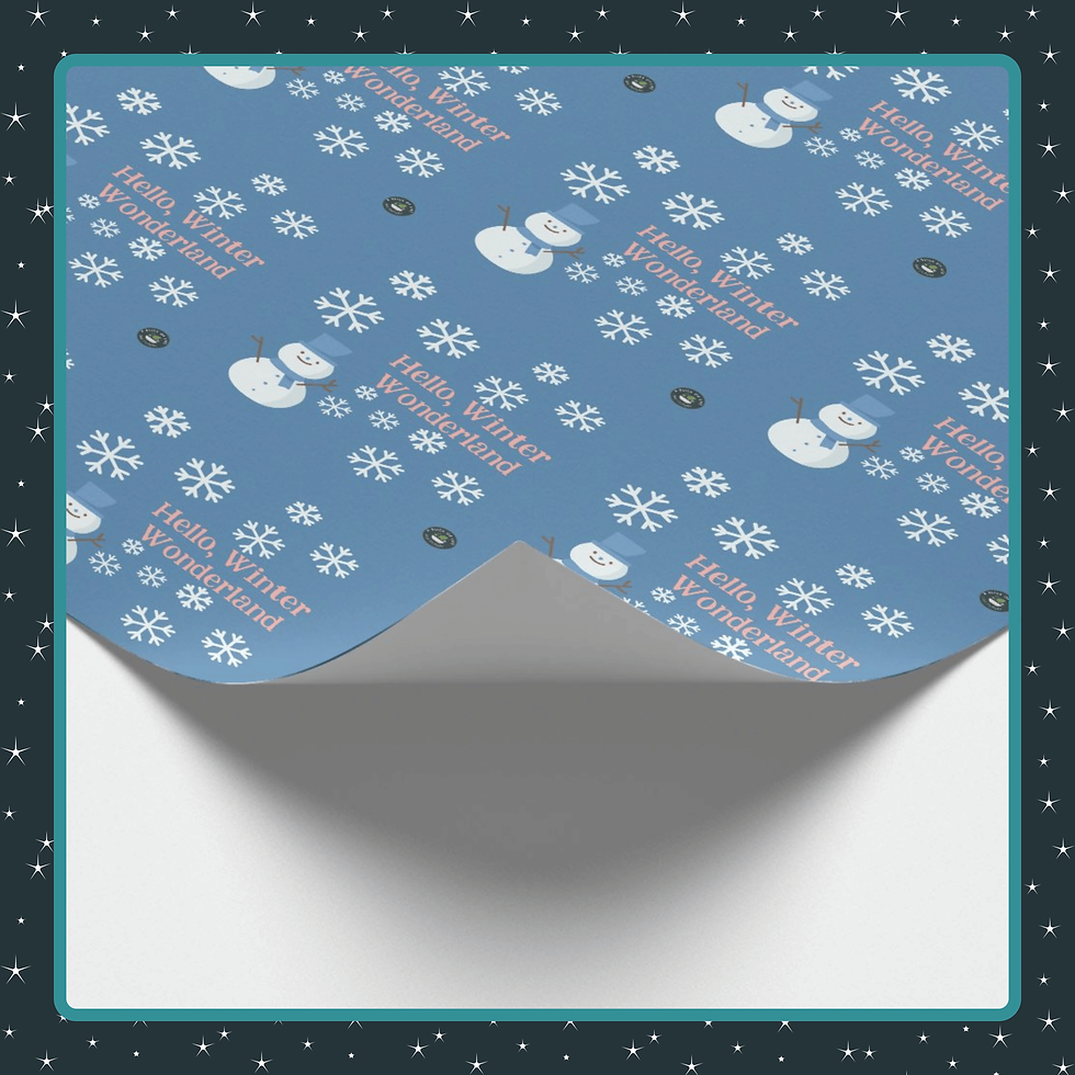 Thumbnail: Hello, Winter Wonderland Wrapping Paper