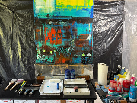 First LIVE Painting Demo Completed!