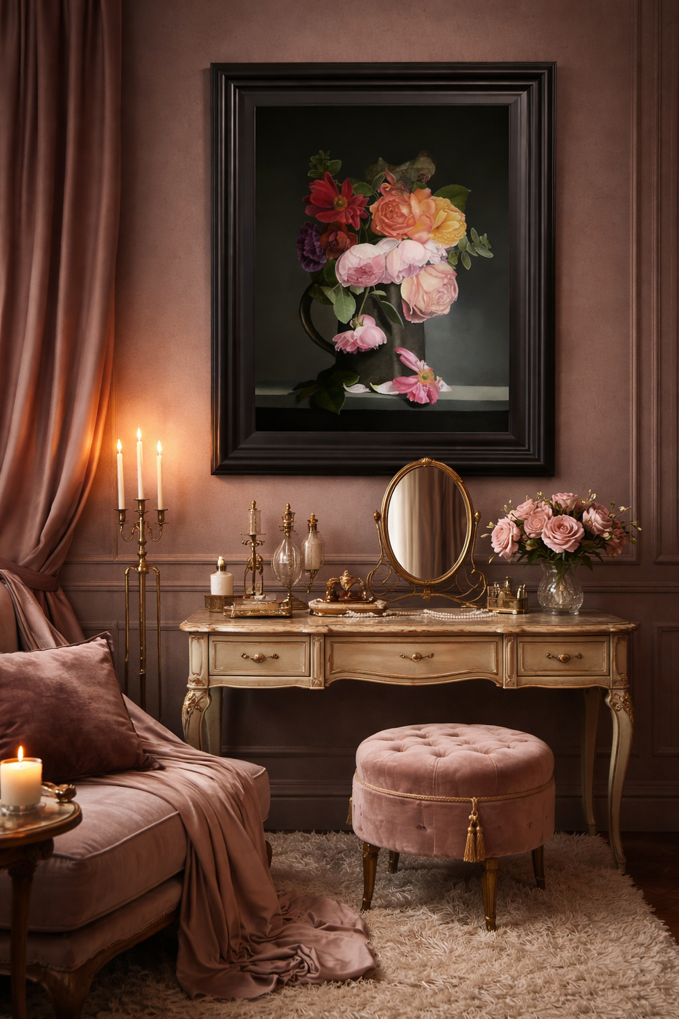 Boudoir pink