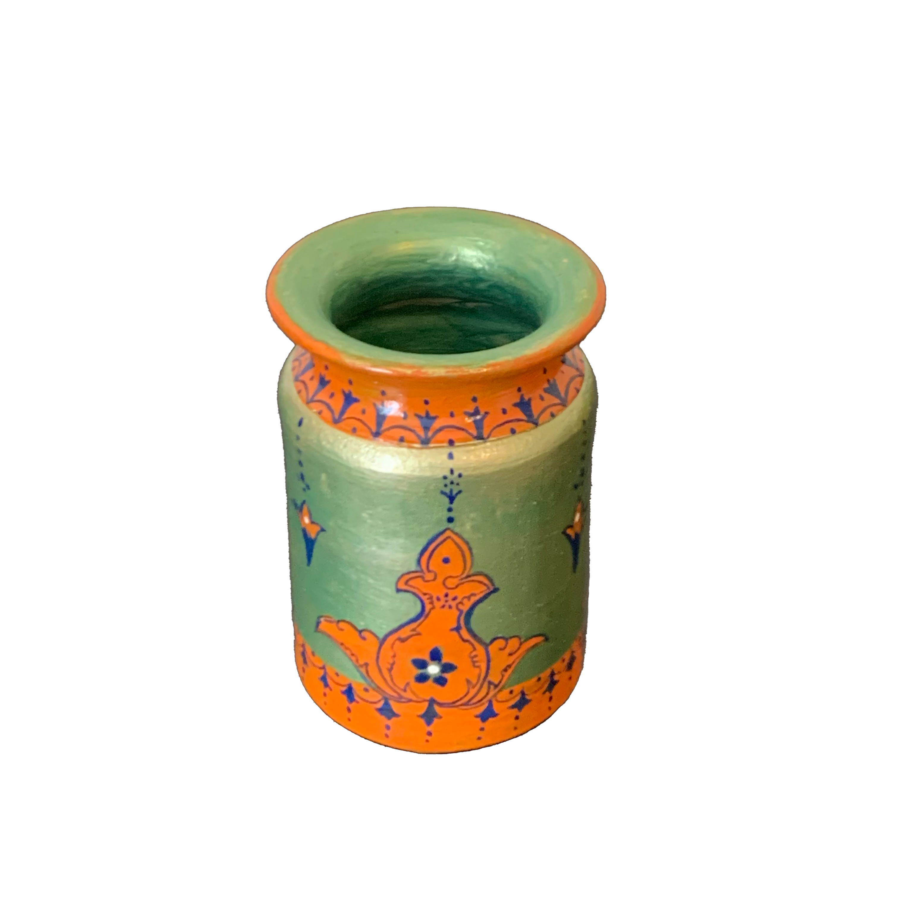 Green/Orange Pen Holder