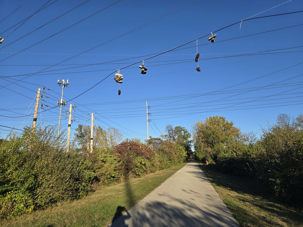 Why do people like throwing their shoes up onto power lines?